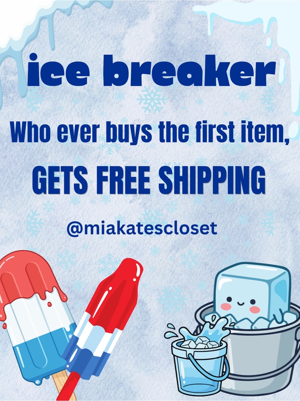You won free shipping this show!!